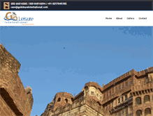 Tablet Screenshot of goleisureinternational.com